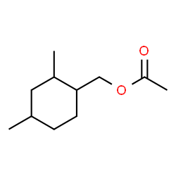 ChemSpider 2D Image | (2,4-Dimethylcyclohexyl)methyl acetate | C11H20O2
