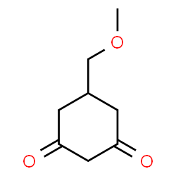 ChemSpider 2D Image | 5-(Methoxymethyl)-1,3-cyclohexanedione | C8H12O3