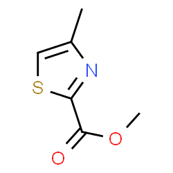 ChemSpider 2D Image | Methyl 4-methylthiazole-2-carboxylate | C6H7NO2S