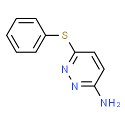 ChemSpider 2D Image | 6-(phenylthio)pyridazin-3-amine | C10H9N3S