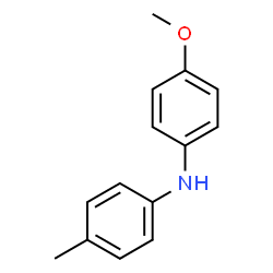 ChemSpider 2D Image | 4-Methoxy-N-4-Tolylaniline | C14H15NO