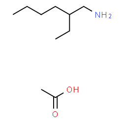 ChemSpider 2D Image | 2-Ethylhexan-1-aminium acetate | C10H23NO2