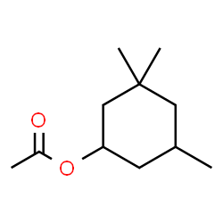 ChemSpider 2D Image | 3,3,5-Trimethylcyclohexyl acetate | C11H20O2