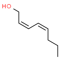 ChemSpider 2D Image | (2Z,4Z)-2,4-Octadien-1-ol | C8H14O