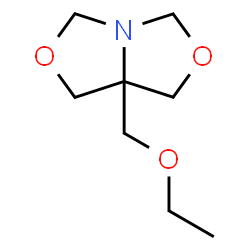 ChemSpider 2D Image | 7a-(Ethoxymethyl)dihydro-1H-[1,3]oxazolo[3,4-c][1,3]oxazole | C8H15NO3