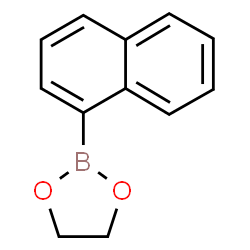 ChemSpider 2D Image | 2-(1-Naphthyl)-1,3,2-dioxaborolane | C12H11BO2