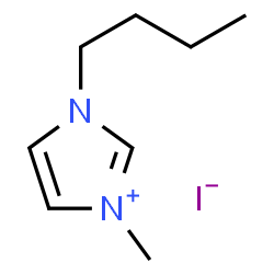 ChemSpider 2D Image | 1-butyl-3-methylimidazolium iodide | C8H15IN2
