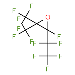 ChemSpider 2D Image | 2-Fluoro-2-(pentafluoroethyl)-3,3-bis(trifluoromethyl)oxirane | C6F12O