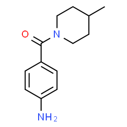 ChemSpider 2D Image | 4-(4-methylpiperidine-1-carbonyl)aniline | C13H18N2O