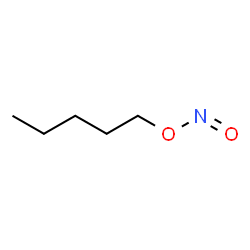 ChemSpider 2D Image | n-Pentyl nitrite | C5H11NO2