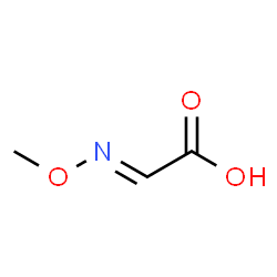 ChemSpider 2D Image | Methoxyimino-acetic acid | C3H5NO3