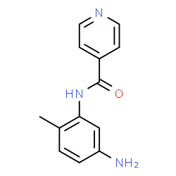 ChemSpider 2D Image | N-(5-Amino-2-methylphenyl)isonicotinamide | C13H13N3O
