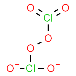 ChemSpider 2D Image | [(Chlorylperoxy)-lambda~3~-chloranediyl]dioxidanide | Cl2O6
