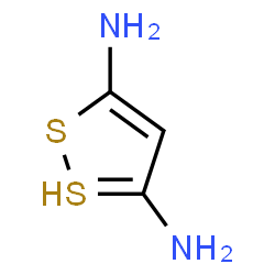 ChemSpider 2D Image | 1$l^{3},2-dithiacyclopenta-3,5-diene-3,5-diamine | C3H5N2S2
