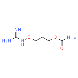 ChemSpider 2D Image | 3-(Carbamimidamidooxy)propyl carbamate | C5H12N4O3