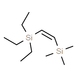 ChemSpider 2D Image | Triethyl[(Z)-2-(trimethylsilyl)vinyl]silane | C11H26Si2