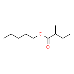 ChemSpider 2D Image | Amyl 2-methylbutyrate | C10H20O2