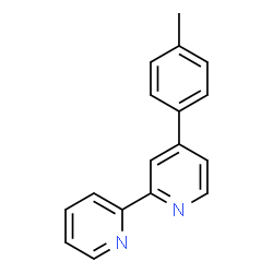 ChemSpider 2D Image | 4-(4-Methylphenyl)-2,2'-bipyridine | C17H14N2