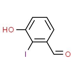 ChemSpider 2D Image | 3-Hydroxy-2-iodobenzaldehyde | C7H5IO2