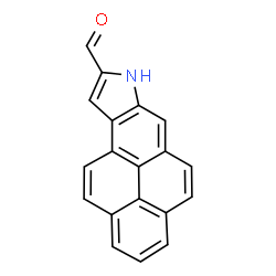 ChemSpider 2D Image | 7H-Phenaleno[1,9-ef]indole-8-carbaldehyde | C19H11NO