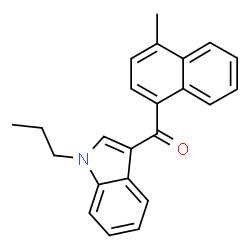 ChemSpider 2D Image | JWH-120 | C23H21NO