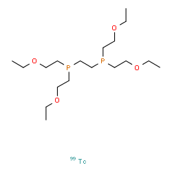 ChemSpider 2D Image | TECHNETIUM TC-99M TETROFOSMIN | C18H40O4P299Tc