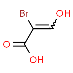 ChemSpider 2D Image | (2Z)-2-Bromo-3-hydroxyacrylic acid | C3H3BrO3