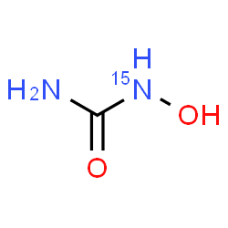 ChemSpider 2D Image | 15N Hydroxyurea | CH4N15NO2