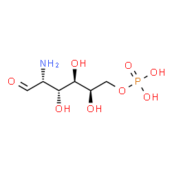 ChemSpider 2D Image | 2-Amino-2-deoxy-6-O-phosphono-D-galactose | C6H14NO8P