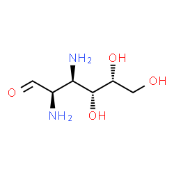 ChemSpider 2D Image | 2,3-Diamino-2,3-dideoxy-D-galactose | C6H14N2O4