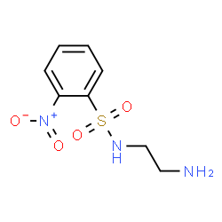 ChemSpider 2D Image | N-(2-Aminoethyl)-2-nitrobenzenesulfonamide | C8H11N3O4S