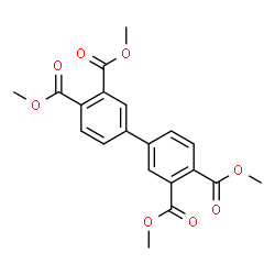 ChemSpider 2D Image | Tetramethyl 3,3',4,4'-biphenyltetracarboxylate | C20H18O8