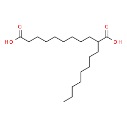 ChemSpider 2D Image | 2-Octylundecanedioic acid | C19H36O4