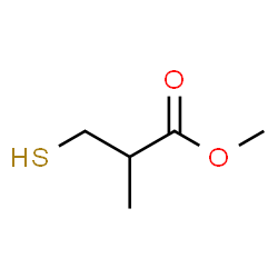 ChemSpider 2D Image | methyl 2-methyl-3-mercaptopropionate | C5H10O2S
