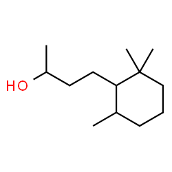 ChemSpider 2D Image | 4-(2,2,6-Trimethylcyclohexyl)-2-butanol | C13H26O