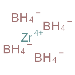ChemSpider 2D Image | boron(-1) anion; zirconium(+4) cation | H4B4Zr