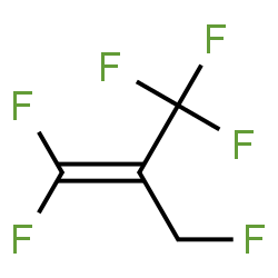 ChemSpider 2D Image | 1,1,3,3,3-Pentafluoro-2-(fluoromethyl)-1-propene | C4H2F6
