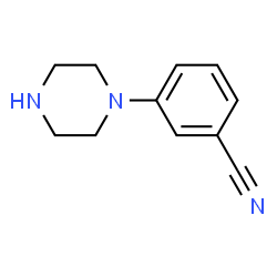 ChemSpider 2D Image | 3-(1-Piperazinyl)benzonitrile | C11H13N3