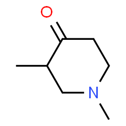 ChemSpider 2D Image | 1,3-Dimethyl-4-piperidone | C7H13NO