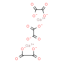ChemSpider 2D Image | Gallium ethanedioate (2:3) | C6Ga2O12