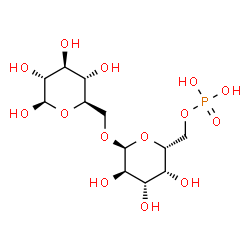ChemSpider 2D Image | 6-O-(6-O-Phosphono-alpha-D-galactopyranosyl)-beta-D-glucopyranose | C12H23O14P