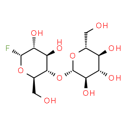 ChemSpider 2D Image | 4-O-beta-D-Glucopyranosyl-alpha-D-glucopyranosyl fluoride | C12H21FO10