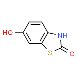 ChemSpider 2D Image | 6-Hydroxy-1,3-benzothiazol-2(3H)-one | C7H5NO2S