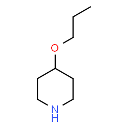 ChemSpider 2D Image | 4-Propoxypiperidine | C8H17NO