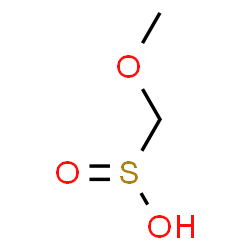 ChemSpider 2D Image | Methoxymethanesulfinic acid | C2H6O3S