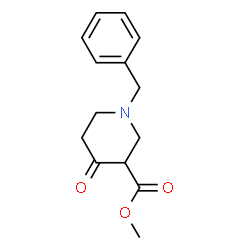 ChemSpider 2D Image | N-Benzyl-3-carbomethoxy-4-piperidone | C14H17NO3