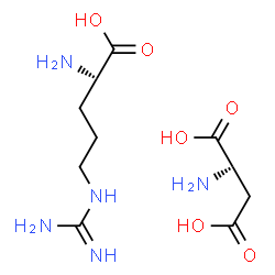 ChemSpider 2D Image | arginine aspartate | C10H21N5O6
