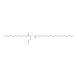 ChemSpider 2D Image | N-(1-Hydroxy-5-oxo-4-hexadecanyl)octadecanamide | C34H67NO3