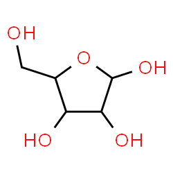 ChemSpider 2D Image | Pentofuranose | C5H10O5