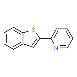 ChemSpider 2D Image | 2-(2-Pyridyl)benzothiophene | C13H9NS